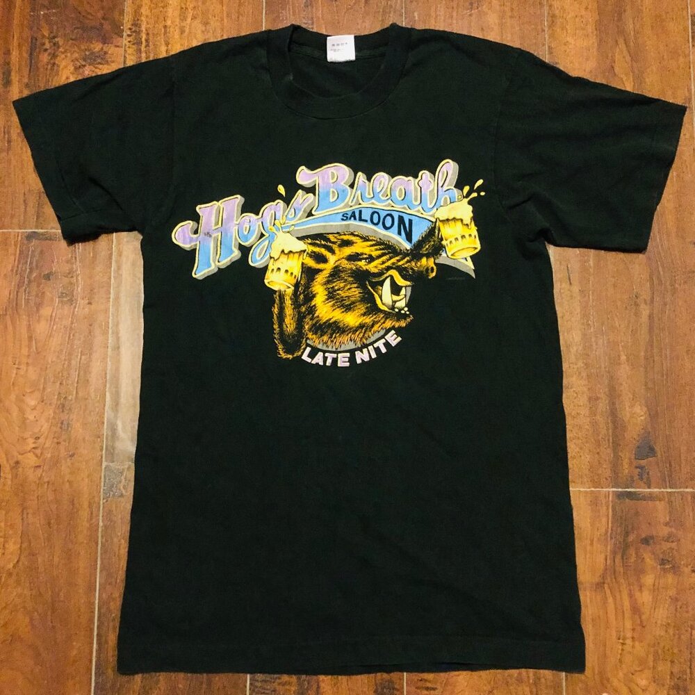VINTAGE HOG'S BREATH SALOON T-SHIRT